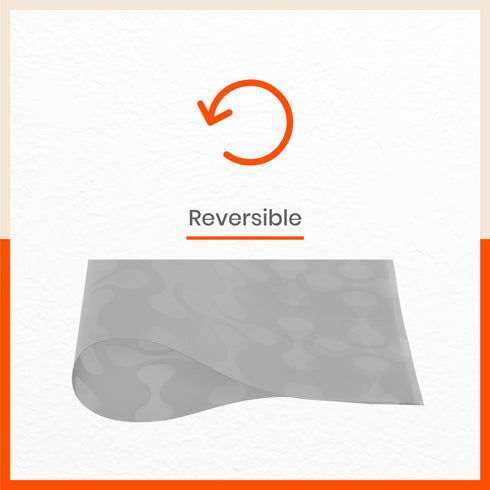 VIDA Multipurpose Abstract Texture Fridge Mats |Grey (45 cm X 30 cm 425 GSM)